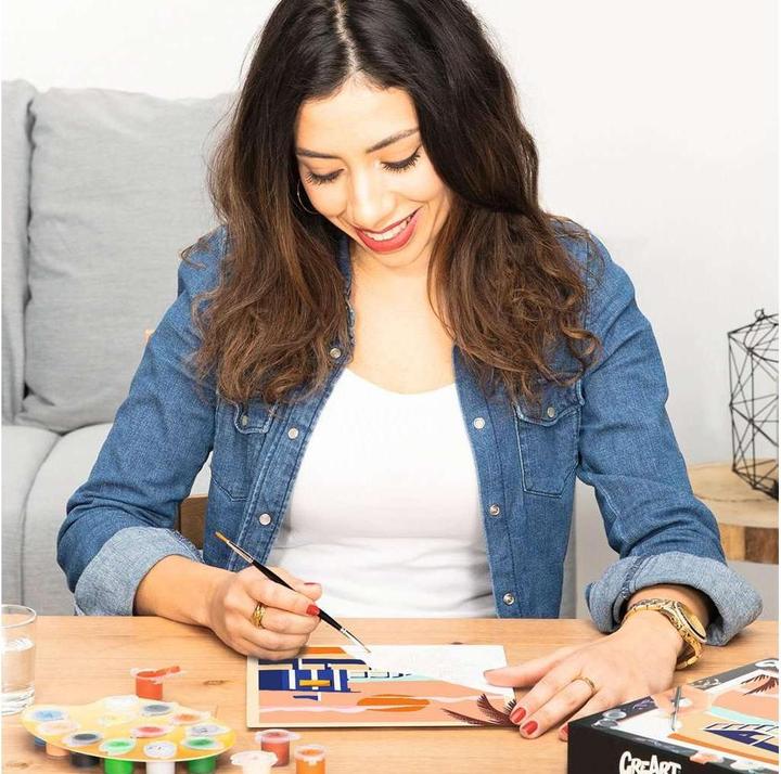 Produktbild Ravensburger CreArt - Malen nach Zahlen 23896 - Beach Cottage - ab 12 Jahren