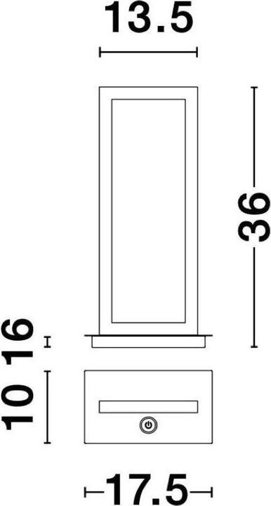 Actual product image Nova Luce Premium LED Floor Lamp (750 lm)