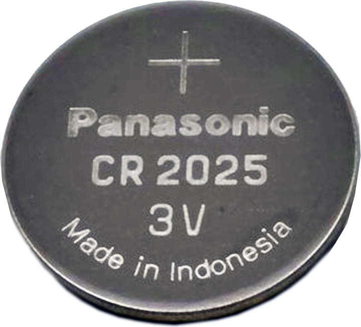 Actual product image Panasonic Lithium Power CR2025 (6 pcs., CR2025, 165 mAh)