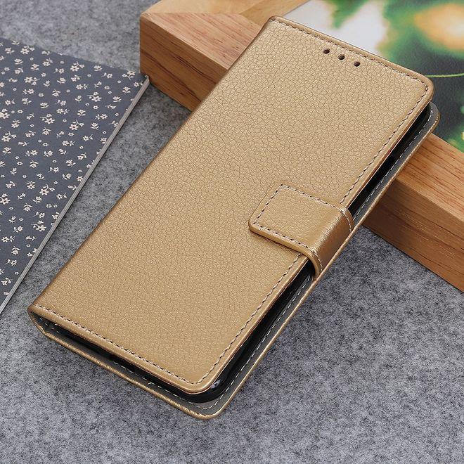 Actual product image MU Classic Litchi Leather Bookcover II Series (G8 ThinQ)