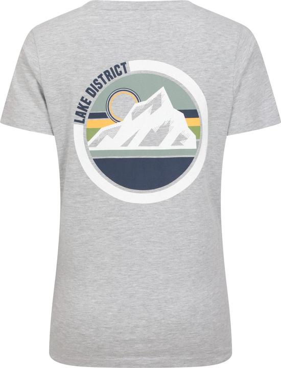 Actual product image Mountain Warehouse Womens/Ladies Lake District Tree Ring Organic T-Shirt (44)