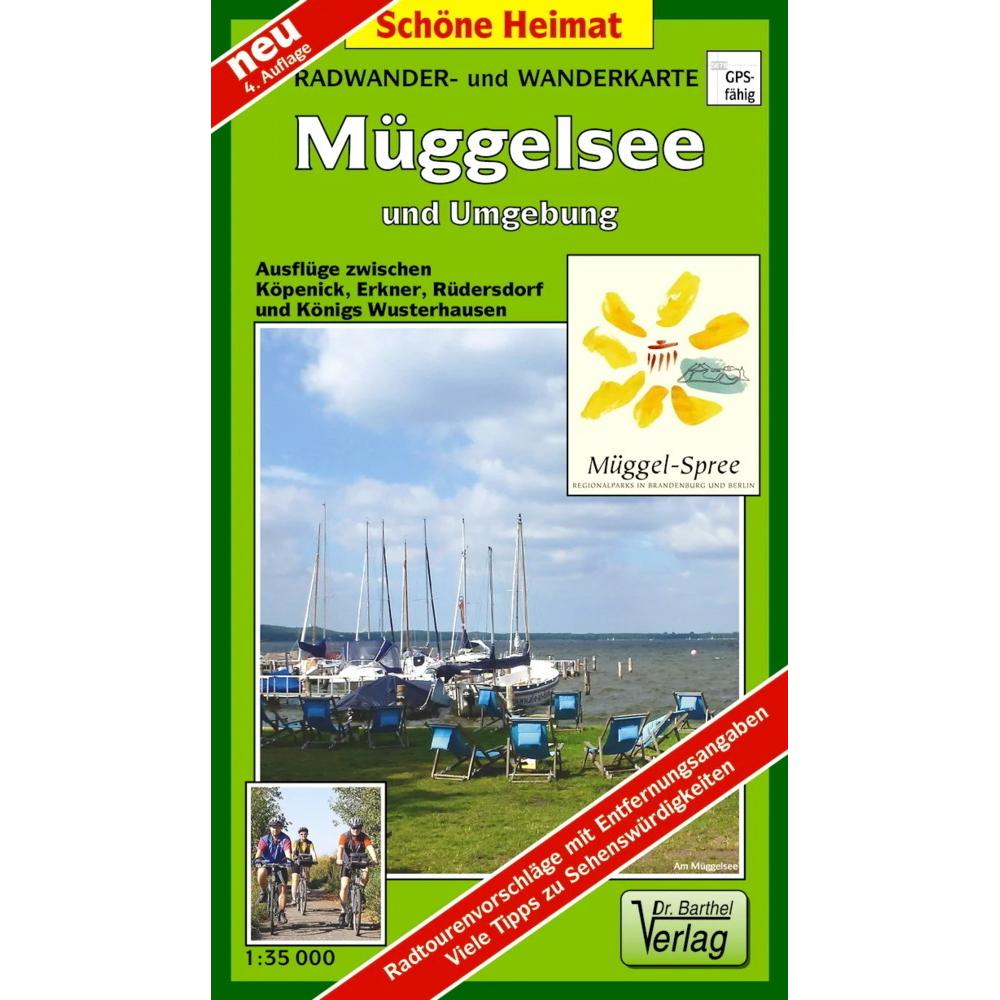 Doktor Barthel Karte Müggelsee und Umgebung, Landkarte