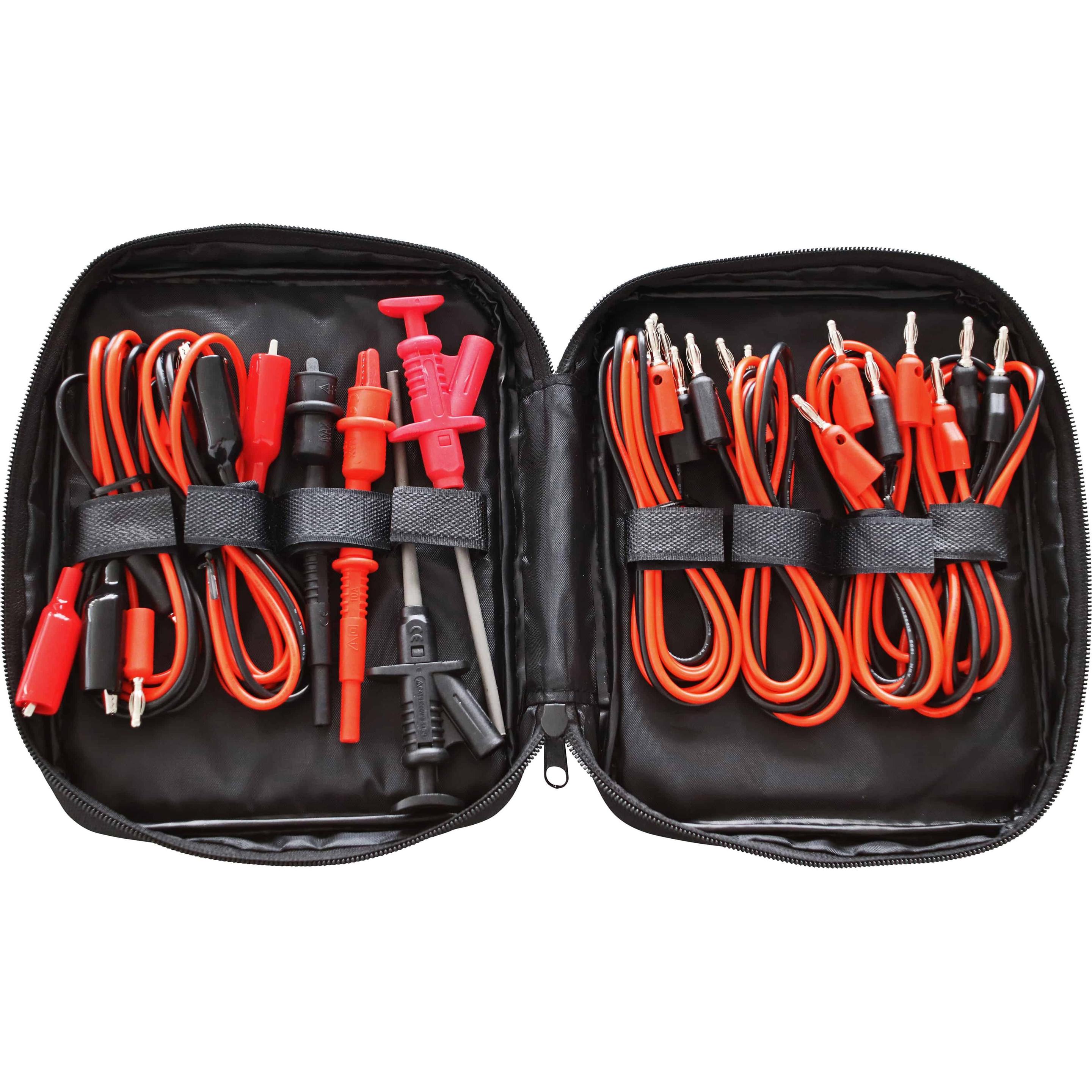 Peaktech, Multimeter, Messzubehör-Set, P 8201, für Labornetzgeräte mit 4 mm Steckern