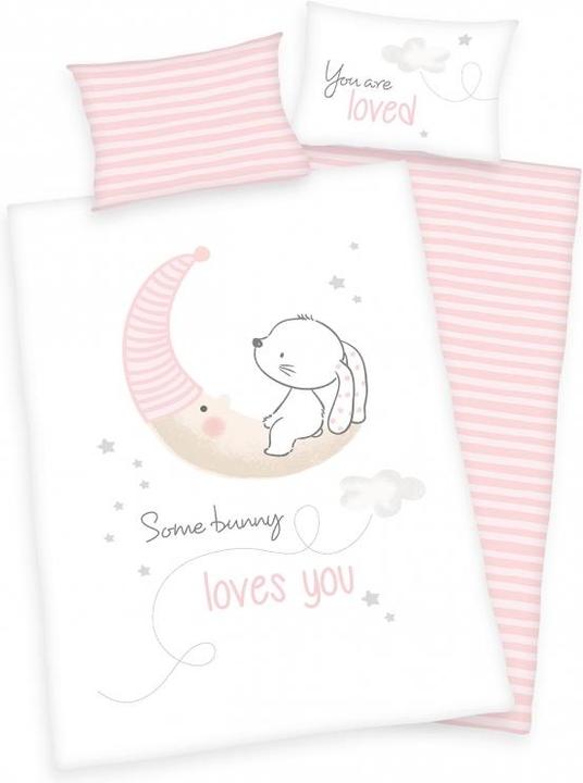 Immagine prodotto Herding Biancheria da letto per bambini coniglietto (100 x 135 cm, 40 x 60 cm)