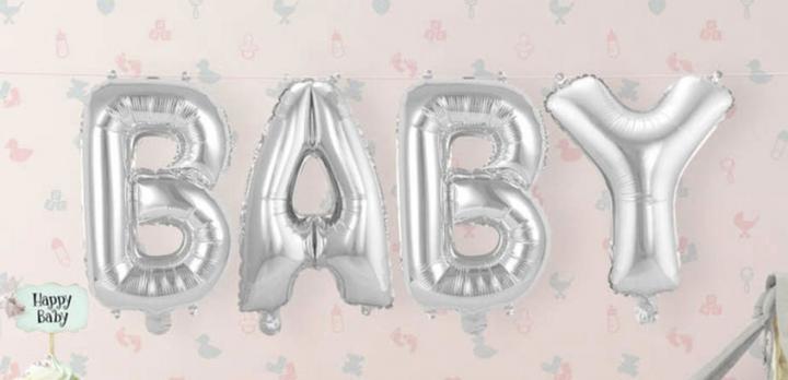 Actual product image Folat Foil balloon-SET Baby (1 x)