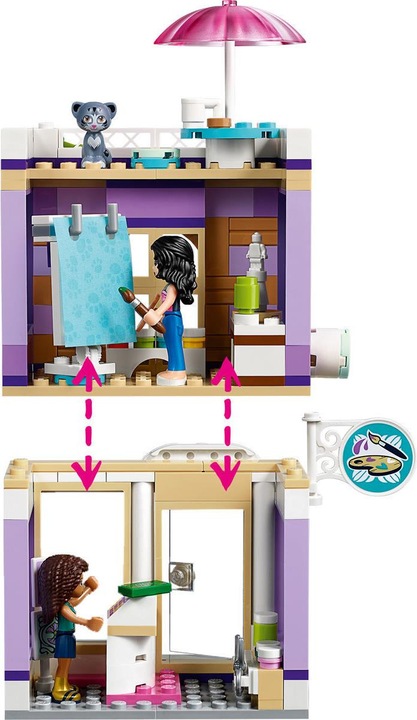 Image du produit LEGO Le studio d'artiste d'Emma (41365, LEGO Friends)