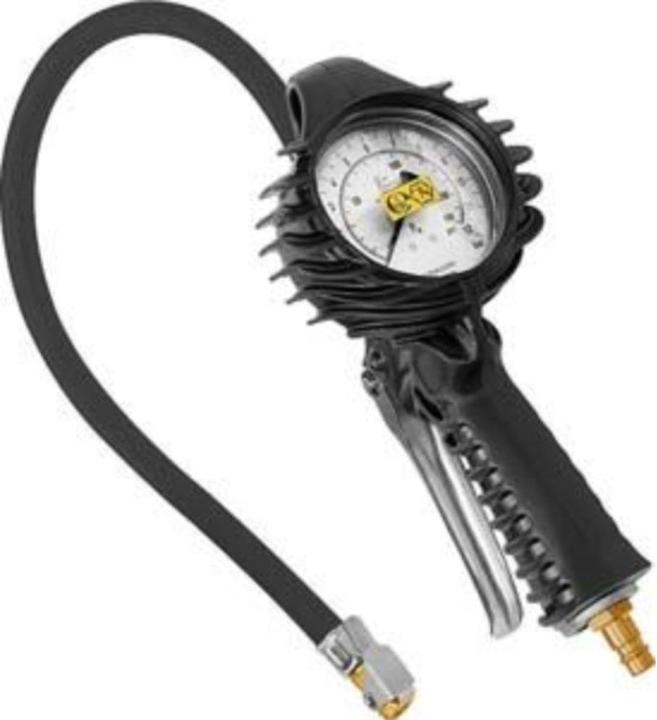 Actual product image Riegler Hand tyre inflation gauge calibrated, with torque plug DN 7.2