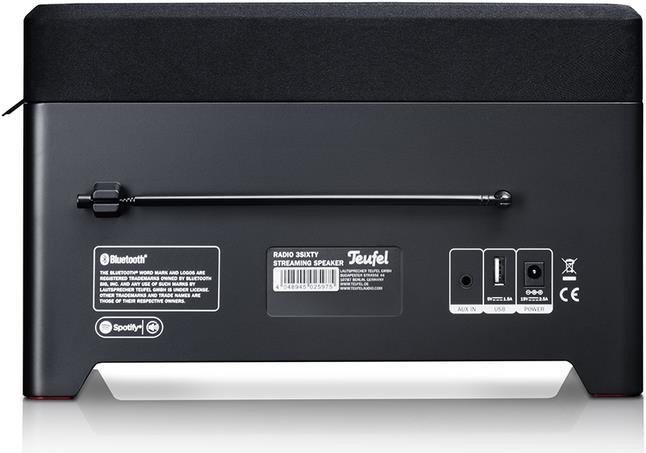 Actual product image Teufel 3sixty (Web radio, DAB+, FM, Bluetooth, Wi-Fi)