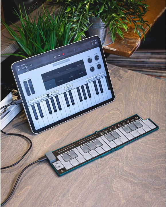 Image du produit Korg Contrôleur de clavier nanoKEY Fold Lava Orange Limited (Clavier)