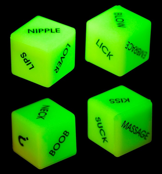 Actual product image Erotic Entertainment Sex cube (Dice games, English)