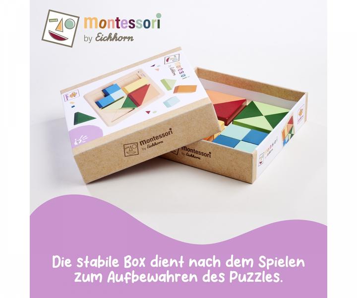 Produktbild Eichhorn EH Montessori Formen Puzzzle (100 Teile)