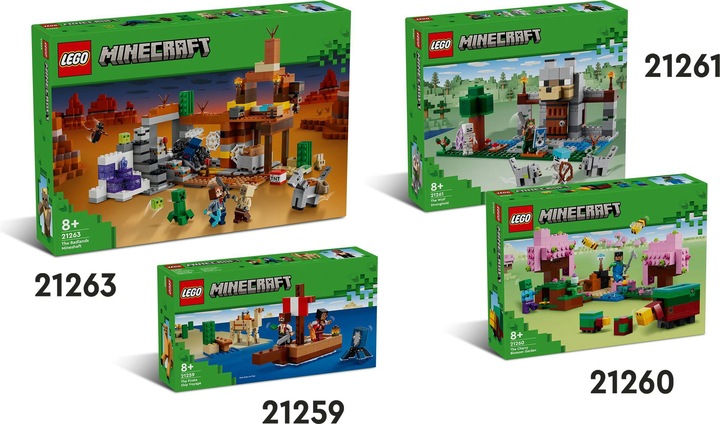 Image du produit LEGO Le jardin des cerisiers en fleurs (21260, LEGO Minecraft)