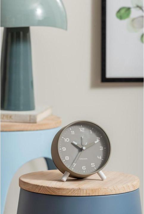 Produktbild Karlsson Klassischer Wecker Orgullo Dark grey, Funktionen: Alarm