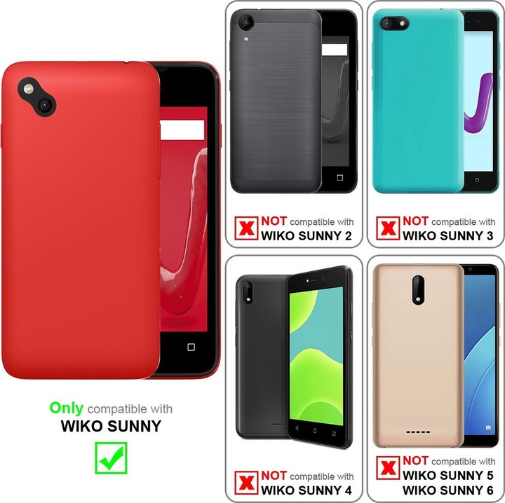 Produktbild Cadorabo Displayschutzglas (1 Stück, Wiko Sunny)
