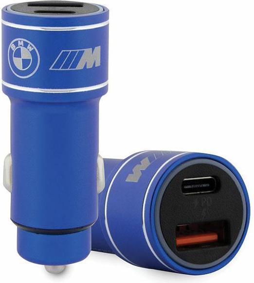 Produktbild BMW ładowarka BMCCMUSBCB PD-QC 3.0 20W Fast Charge niebieski/blue M Edition