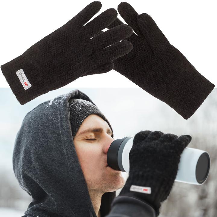 Actual product image Out of the blue Men's gloves with warm 3M lining (One size)