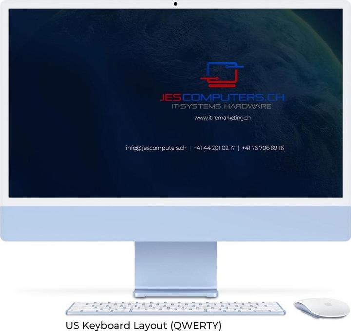 JES Apple iMac 24" 2021 M1 (B / Sehr gut)