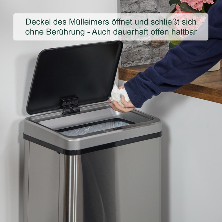 Produktbild Relaxdays Sensor-Mülleimer (60 l)