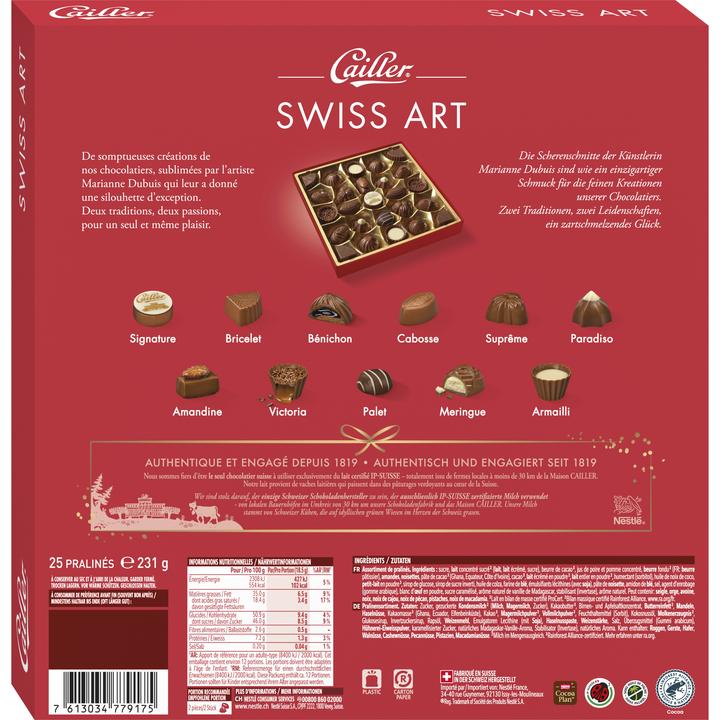 Produktbild Cailler Pralinen Swiss Art (230 g)