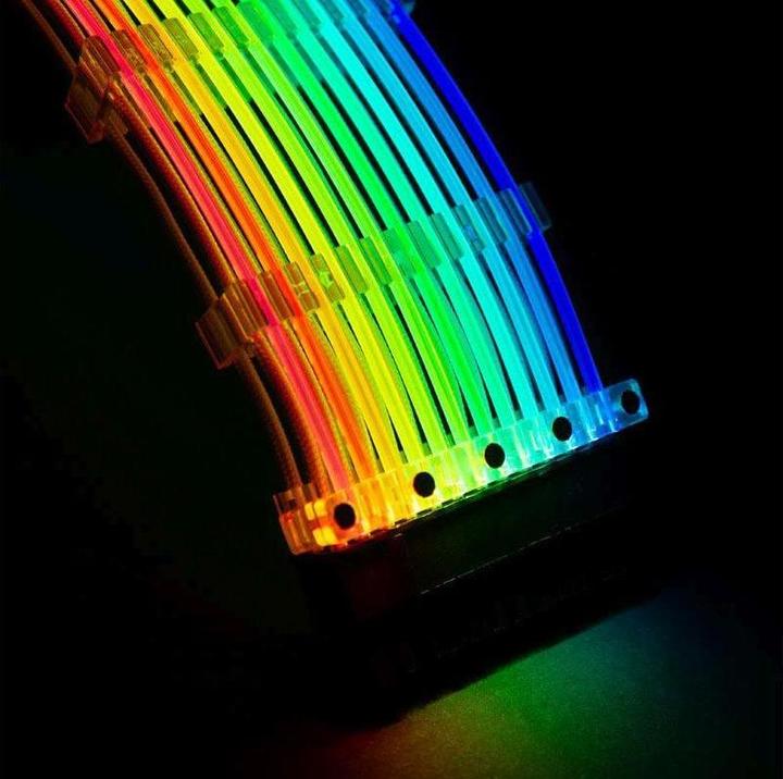 Actual product image Lian-Li Strimer 24-pin RGB motherboard cable (RGB)