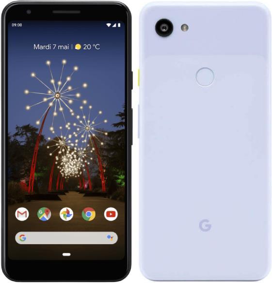 Produktbild Google Pixel 3a (64 GB, Purple, 5.60", Single SIM, 4G)