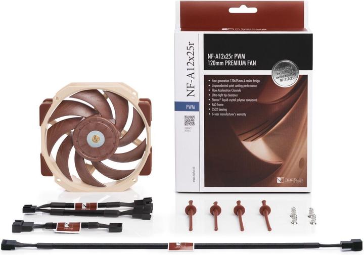 Produktbild Noctua NF-A12x25r PWM Lüfter (120 mm, 1 x)