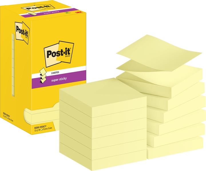 Actual product image Post-it Super Sticky (7.6 x 7.6 cm)