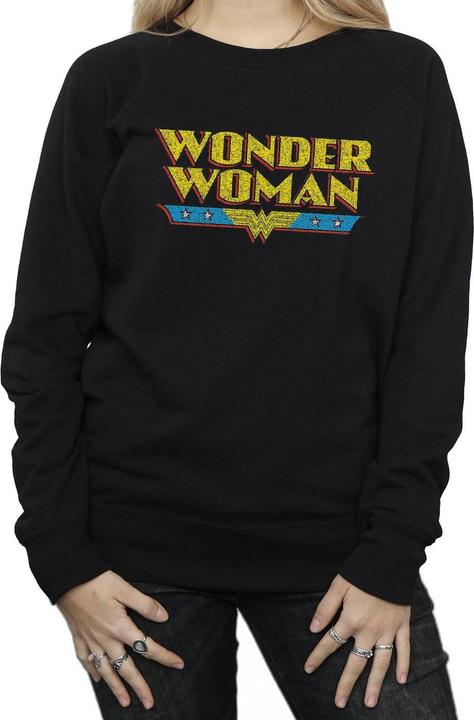 Produktbild Wonder Woman Crackle Logo Sweatshirt (S)