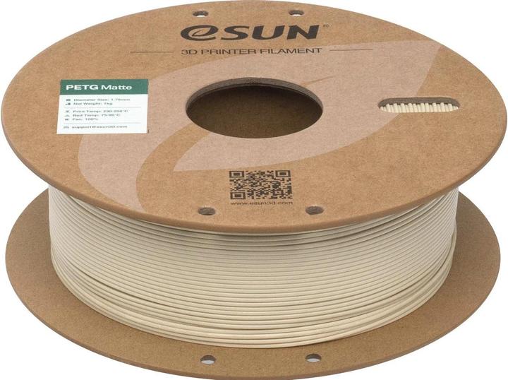 Actual product image eSUN Filament PETG-Matte Khaki 1.75 mm 1 kg (1000 g)