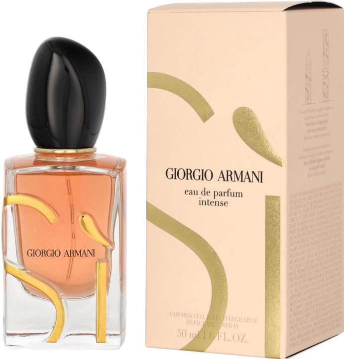 Actual product image Giorgio Armani Sì Eau de Parfum Intense (Eau de parfum, 50 ml)