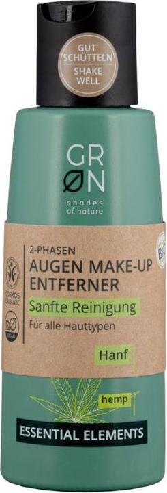 Produktbild GRN ESSENTIAL Augen Make-up Entferner Hanf (Reinigungslotion, 125 ml)