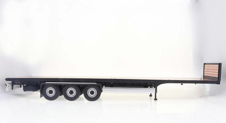 Produktbild Solido 1:24 Transport Anhänger schwarz