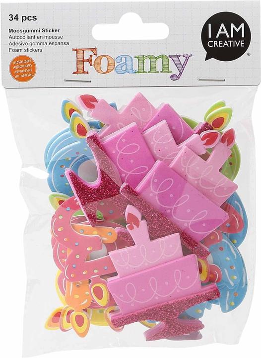 Produktbild I Am Creative Moosgummi Formen