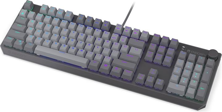 Image du produit Endorfy Thock V2 US grau / Gaming-Tastatur / Kabelgebunden / USB / US-Layout / 104 Tasten (US, Filaire)