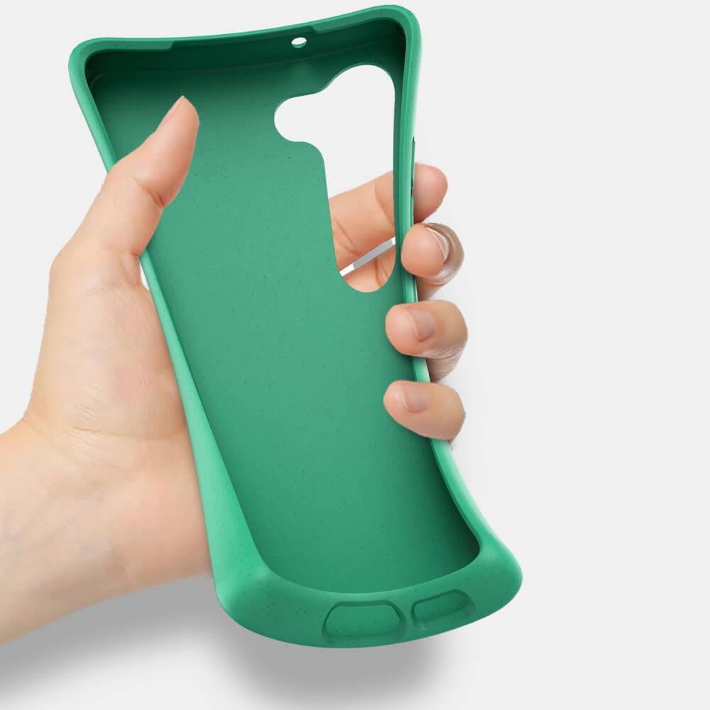 Thumbnail - Cover-Discount Galaxy S23 - Eco-Friendly Bio Case blau (Samsung Galaxy S23), Smartphone Hülle, Blau