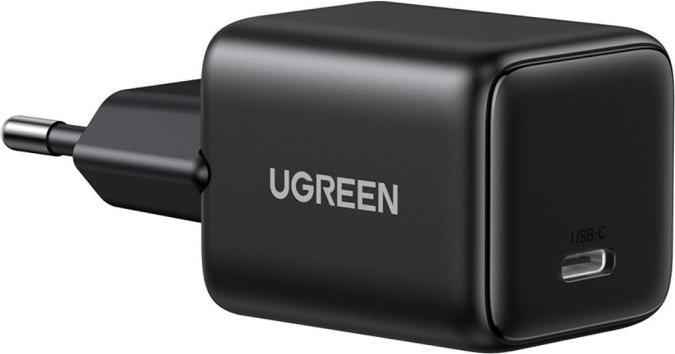Actual product image Ugreen X513 30W GaN wall charger 1x USB-C + 1m USB-C cable - Black (30 W, 1 portion)