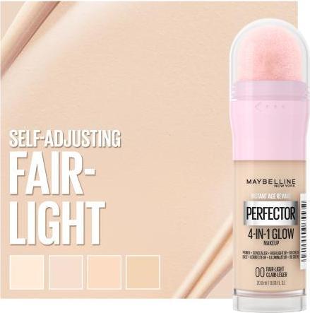 Actual product image Maybelline New York Smooth Result/Age Rewind (0 Fair-Light)