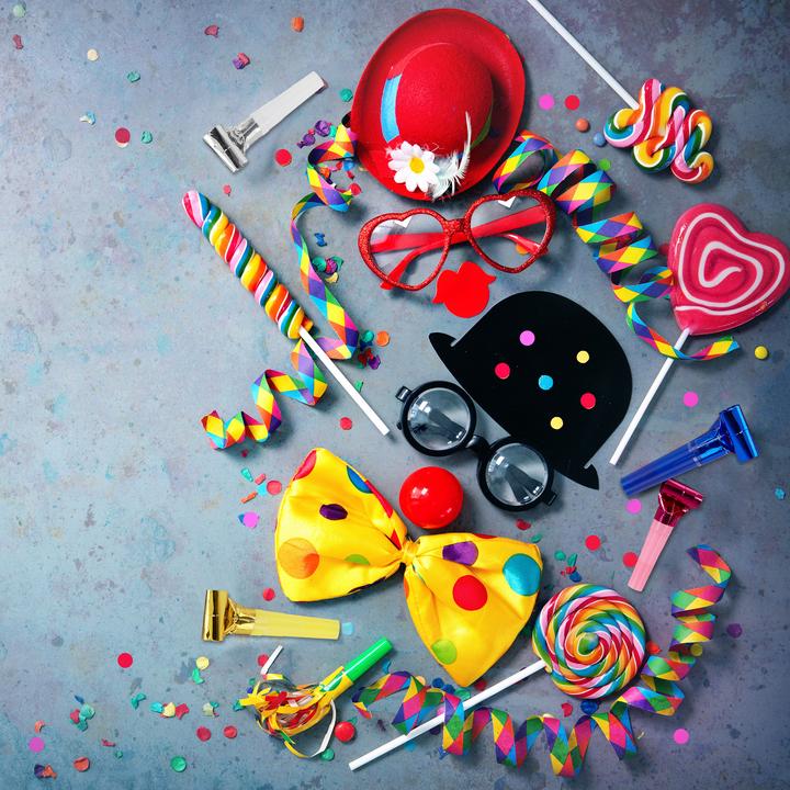 Actual product image Relaxdays Party Blowers Pack of 50, Kids? Noisemakers