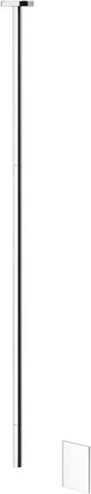 Actual product image Gessi Anello, touchless, electronically controlled washbasin ceiling spout personalized length, inte