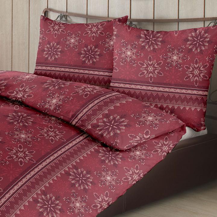 Produktbild Traumschlaf Sterne und Schneeflocken (Duvetbezug, 155x220 cm + 80x80 cm)