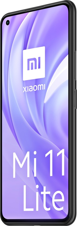 Actual product image Xiaomi Mi 11 Lite (128 GB, Boba Black, 6.55", Dual SIM, 64 Mpx, 4G)
