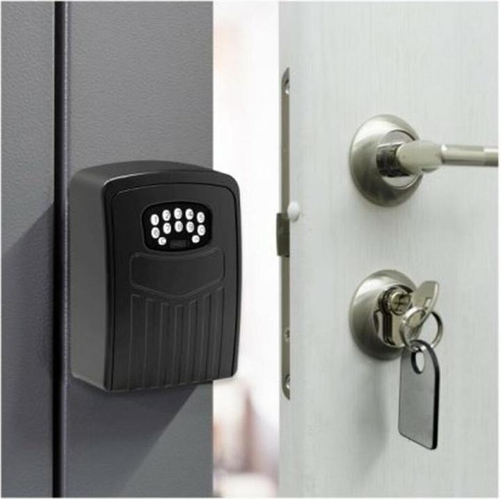 Image du produit Muvit Io Remote Key Box Black for Outdoor Use Waterproof (boîte à clés à distance noire pour l'extérieur)