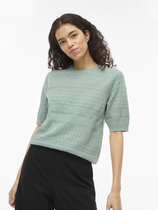 Immagine prodotto Vila VIMILOS Kurzärmeliges Strickoberteil (L)