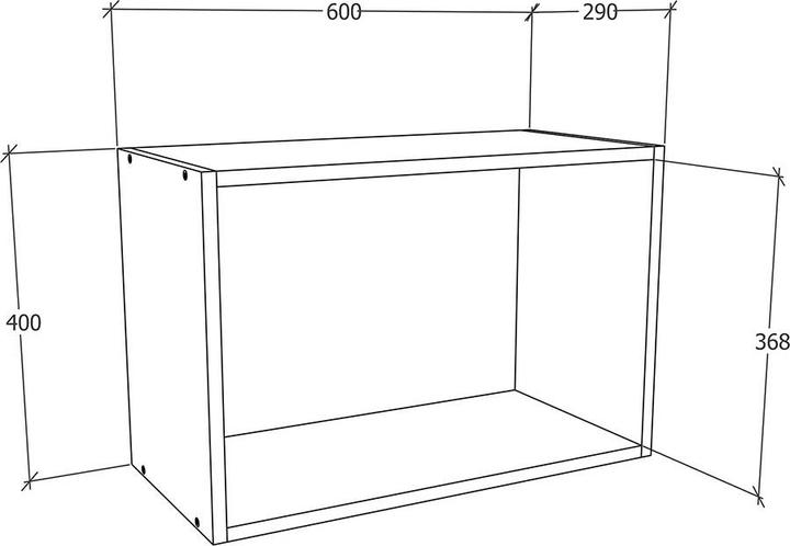 Actual product image VCM Esilo (60 x 31 x 40 cm)