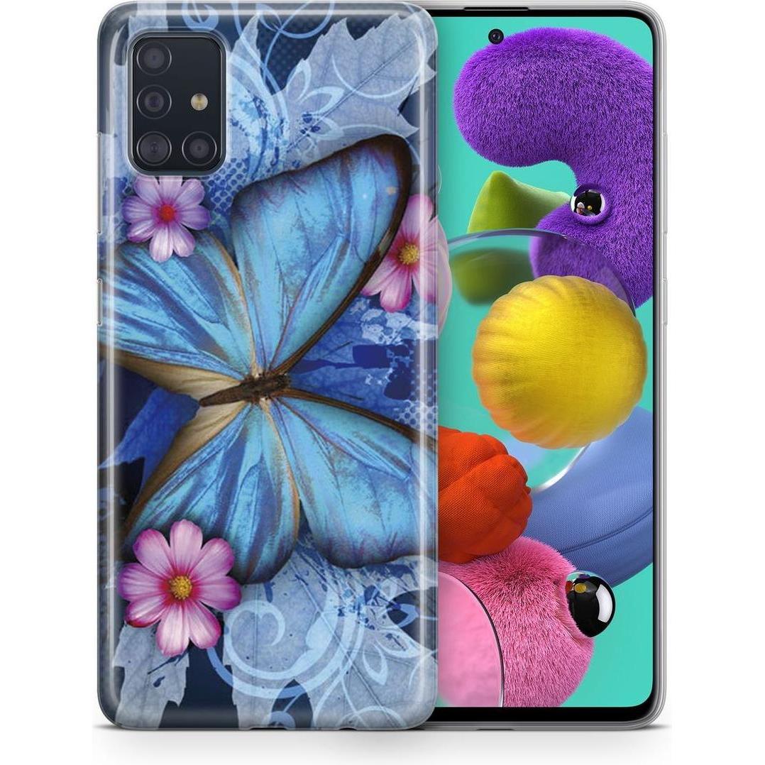 König Design Hülle Handy Schutz für Huawei P40 Case Cover Tasche Bumper Etuis TPU Motiv Neu (Huawei P40), Smartphone Hül...