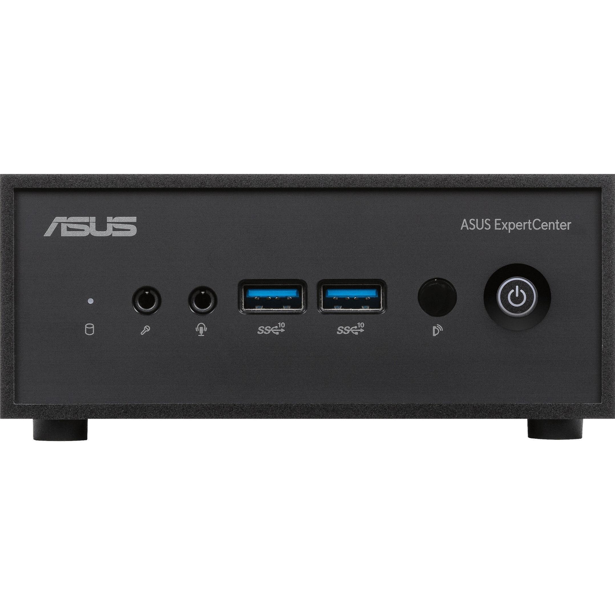 ASUS ExpertCenter PN42-SN200AD (128 GB, 4 GB, Intel N200, Intel UHD Graphics), PC, Schwarz