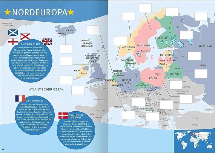 Produktbild Flaggen-Stickerbuch