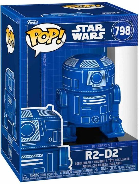 Image du produit Funko POP Star Wars R2-D2 Blueprint