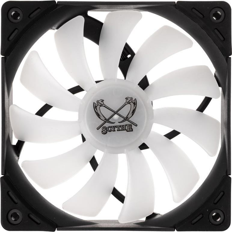 Thumbnail - Scythe Kaze Flex RGB Lüfter, 800 U/min (120 mm, 1 x), PC Lüfter, Schwarz
