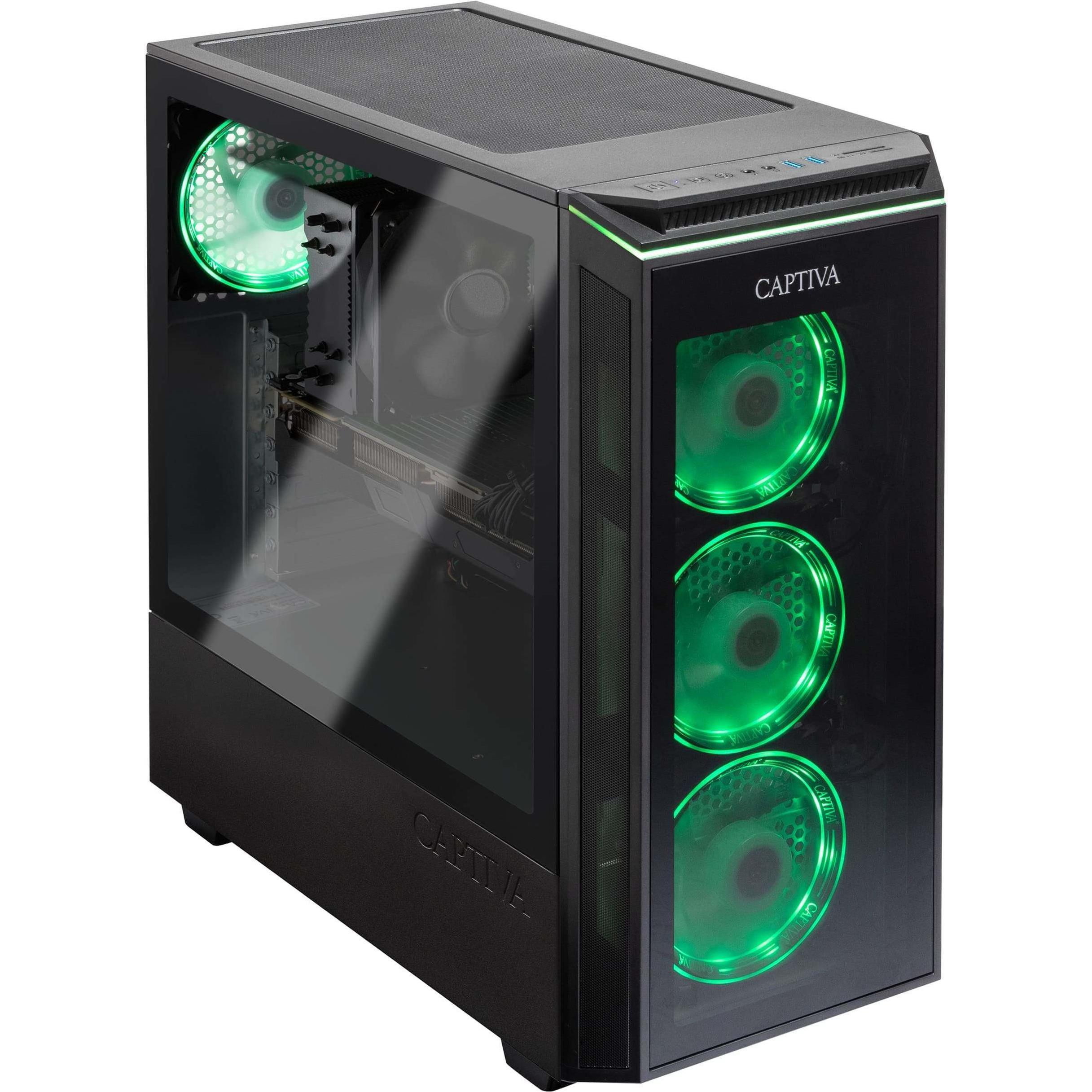 Thumbnail - Captiva Advanced Gaming R73-417 Ryzen 5 RTX 3050 (AMD Ryzen 5 7600X, 32 GB, 1000 GB, GeForce RTX 3050), PC, Schwarz